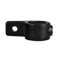 Buiskoppeling Oogdeel enkele lip - zwart-A / 21,3 mm